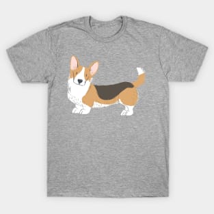 Corgi Illuatration T-Shirt